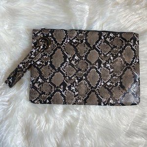 Python Clutch Purse
